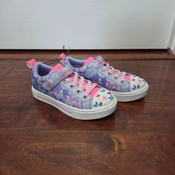 Skechers Other - Skechers Twinkle Toes Twinkle Sparks Ombre Flutter Purple Little Kids Size 13